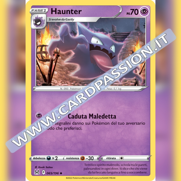 065/196 Haunter | Origine Perduta - Card Passion