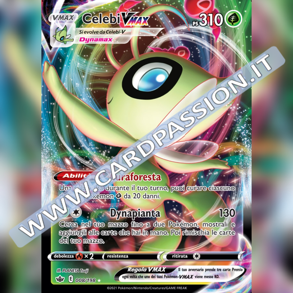 008/198 Celebi VMax | Regno Glaciale - Card Passion