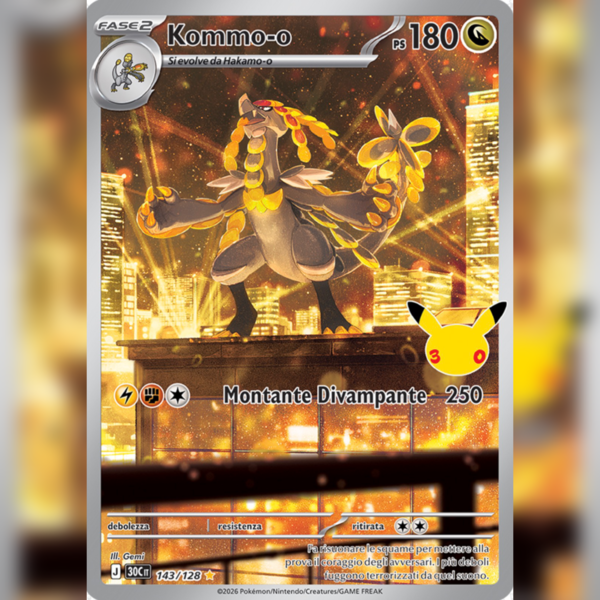 143/128 Kommo-o AR | 30esimo Anniversario