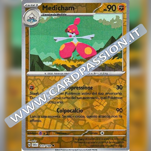 111/198 Medicham Reverse | Scarlatto e Violetto