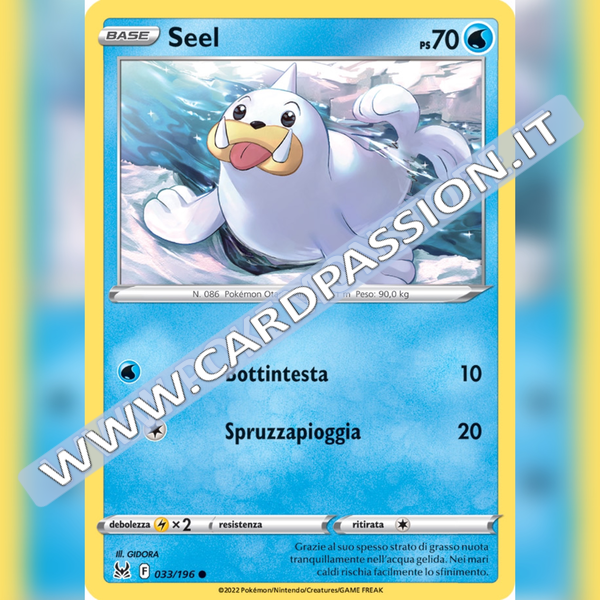 033/196 Seel | Origine Perduta - Card Passion