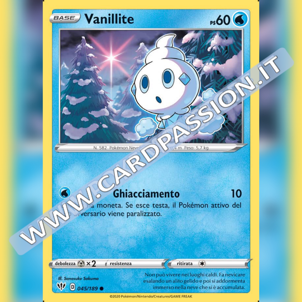 045/189 Vanillite Comune | Fiamme Oscure - Card Passion