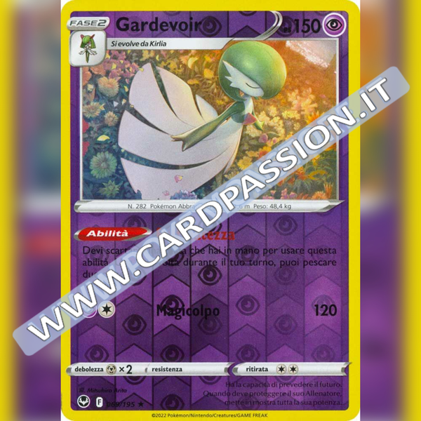 069/195 Gardevoir Reverse | Tempesta Argentata