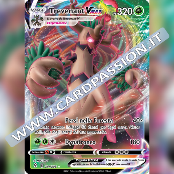 014/203 Trevenant VMax | Evoluzioni Eteree - Card Passion