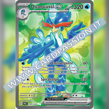 235/193 Quaquaval ex (Full Art) | Evoluzioni a Paldea