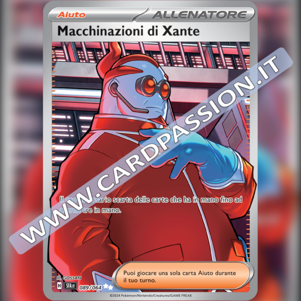 089/064 Macchinazioni di Xante (Full Art) | Segreto Fiabesco