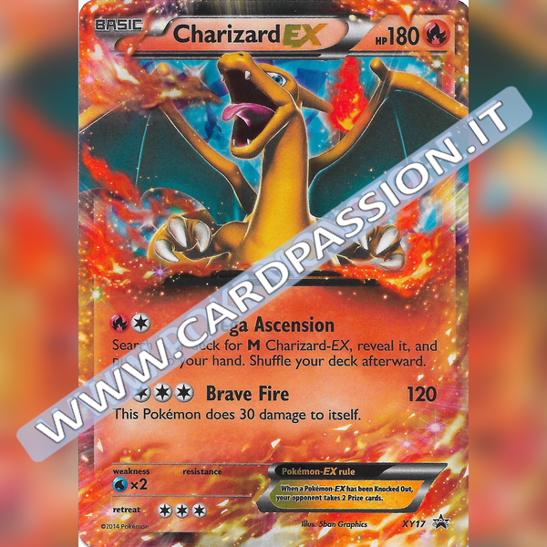 XY17 Charizard EX Played | Black Star Promo (EN)
