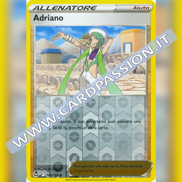 166/195 Adriano Reverse | Tempesta Argentata