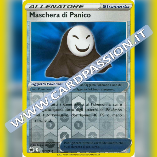 165/196 Maschera di Panico Reverse | Origine Perduta - Card Passion