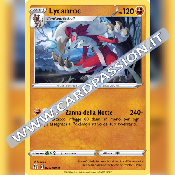 074/159 Lycanroc | Zenit Regale