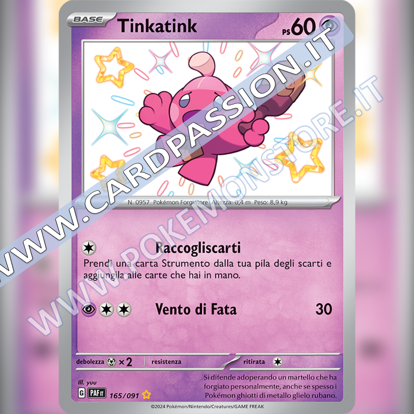 165/091 Tinkatink Shiny | Destino di Paldea