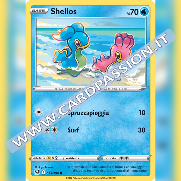 039/196 Shellos | Origine Perduta - Card Passion