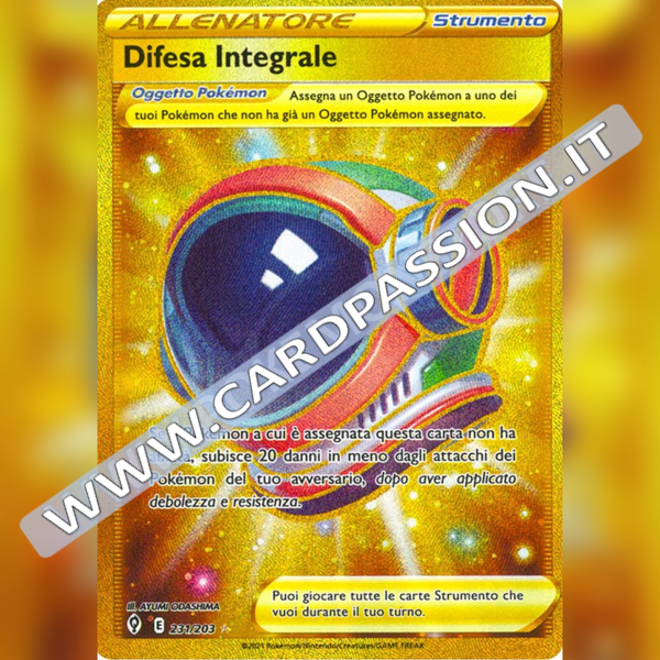 231/203 Difesa Integrale Gold | Evoluzioni Eteree - Card Passion