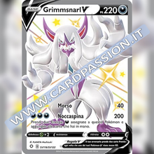 SV116/SV122 Grimmsnarl V Shiny (Full Art) | Destino Splendente - Card Passion