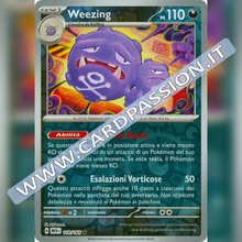 110/165 Weezing Reverse | Scarlatto e Violetto 151