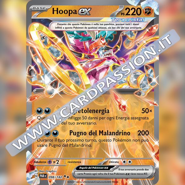 098/182 Hoopa ex Teracristal | Paradosso Temporale