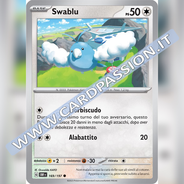 169/197 Swablu | Ossidiana Infuocata