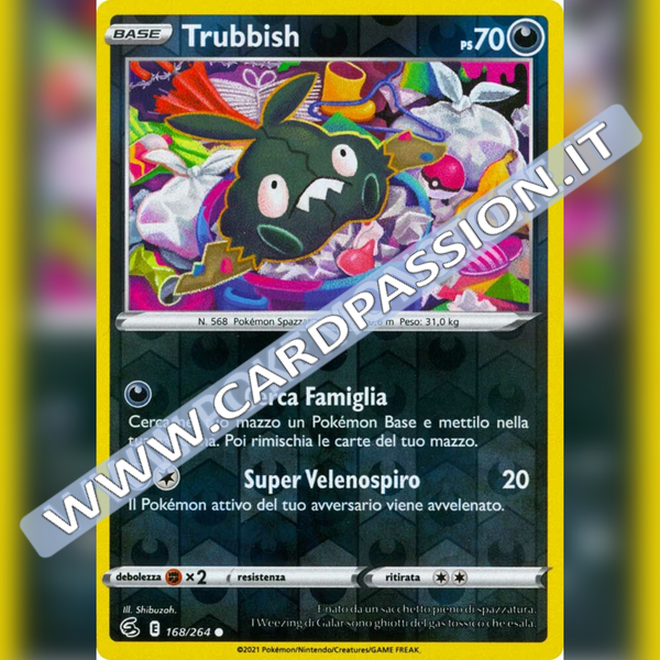 168/264 Trubbish Reverse | Colpo Fusione - Card Passion