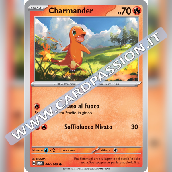 004/165 Charmander | Scarlatto e Violetto 151