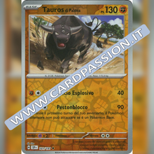 101/191 Tauros di Paldea Reverse | Scintille Folgoranti
