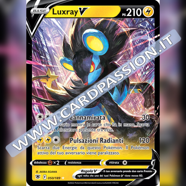 050/189 Luxray V | Lucentezza Siderale - Card Passion