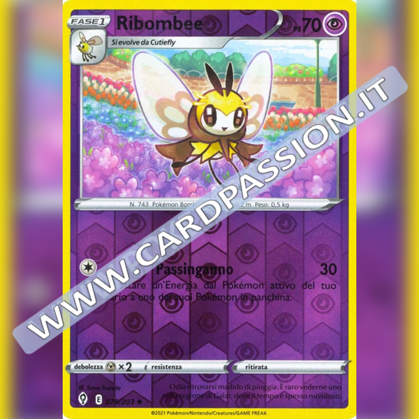 079/203 Ribombee Reverse | Evoluzioni Eteree - Card Passion