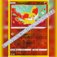 025/195 Fennekin Reverse | Tempesta Argentata