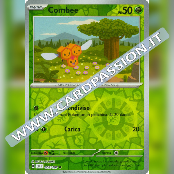008/197 Combee Reverse | Ossidiana Infuocata
