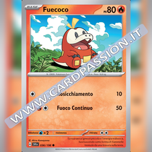 036/198 Fuecoco | Scarlatto e Violetto