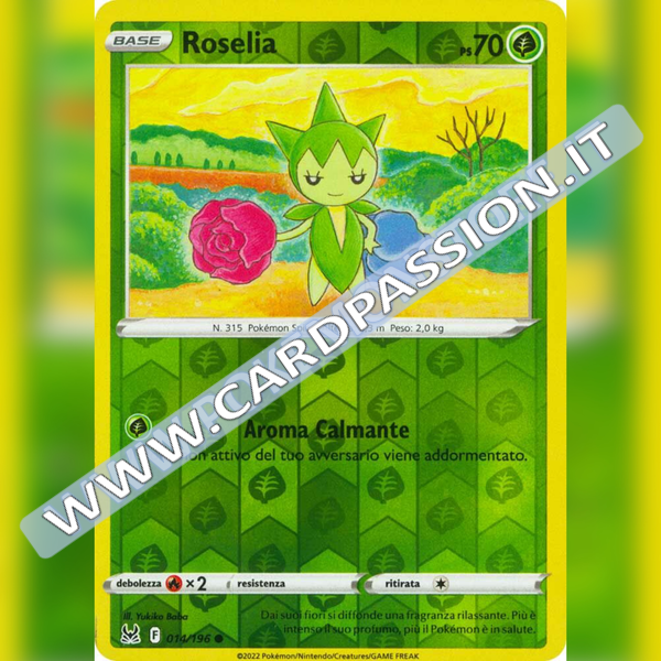 014/196 Roselia Reverse | Origine Perduta - Card Passion