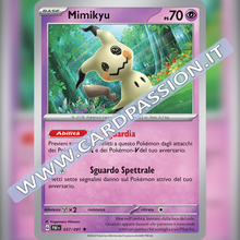 037/091 Mimikyu Holo | Destino di Paldea