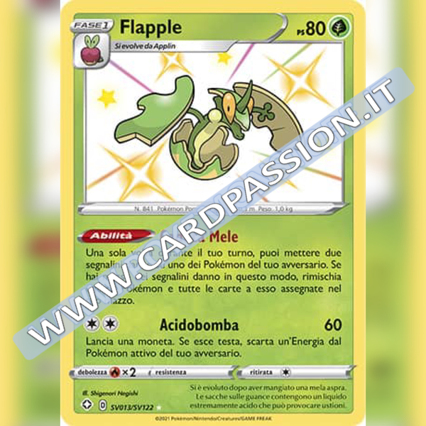 SV013/SV122 Flapple Baby Shiny | Destino Splendente - Card Passion