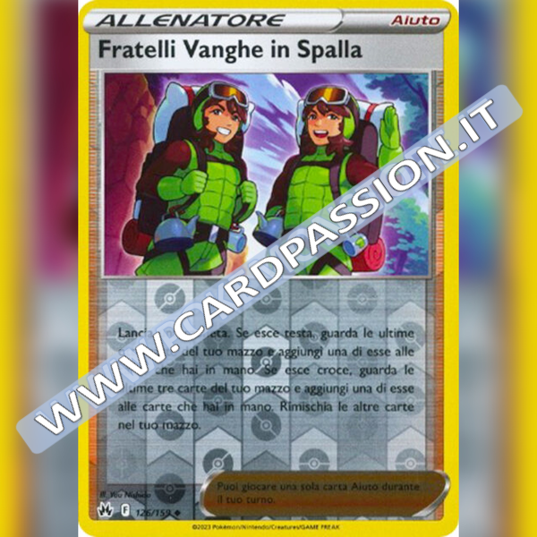 126/159 Fratelli Vanghe in Spalla Reverse | Zenit Regale