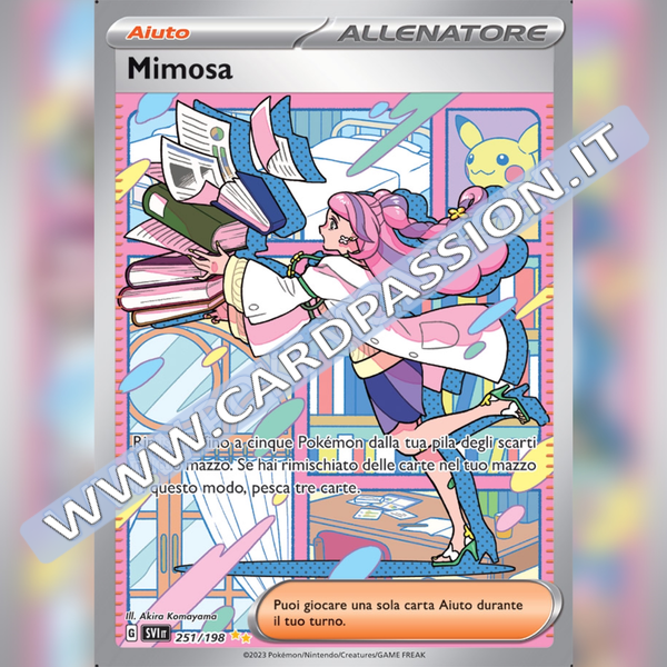 251/198 Mimosa (Alternative Art) | Scarlatto e Violetto