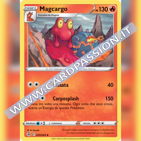 035/264 Magcargo | Colpo Fusione - Card Passion