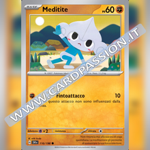 110/198 Meditite | Scarlatto e Violetto