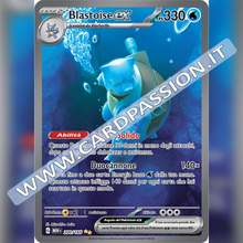 200/165 Blastoise ex (Alternative Art) | Scarlatto e Violetto 151