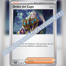 172/193 Ordini del Capo (Ghecis) Holo | Evoluzioni a Paldea