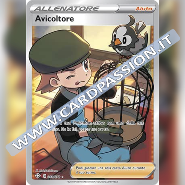 066/072 Avicoltore Full Art - Destino Splendente - Card Passion