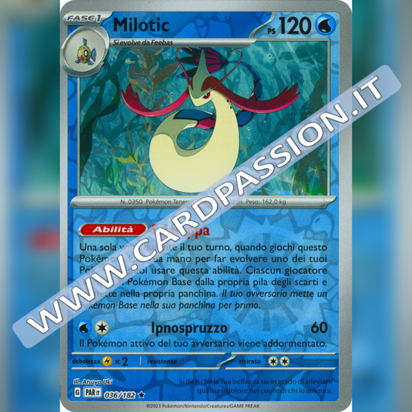 036/182 Milotic Reverse | Paradosso Temporale