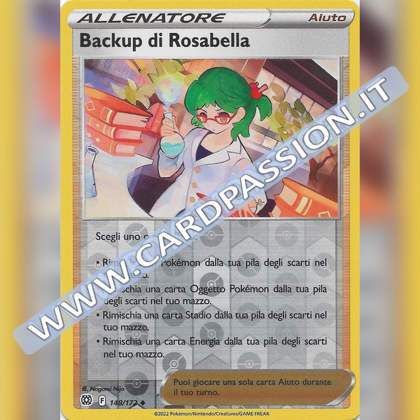 148/172 Backup di Rosabella Reverse | Astri Lucenti - Card Passion