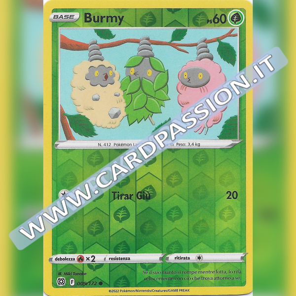 009/172 Burmy Reverse | Astri Lucenti - Card Passion
