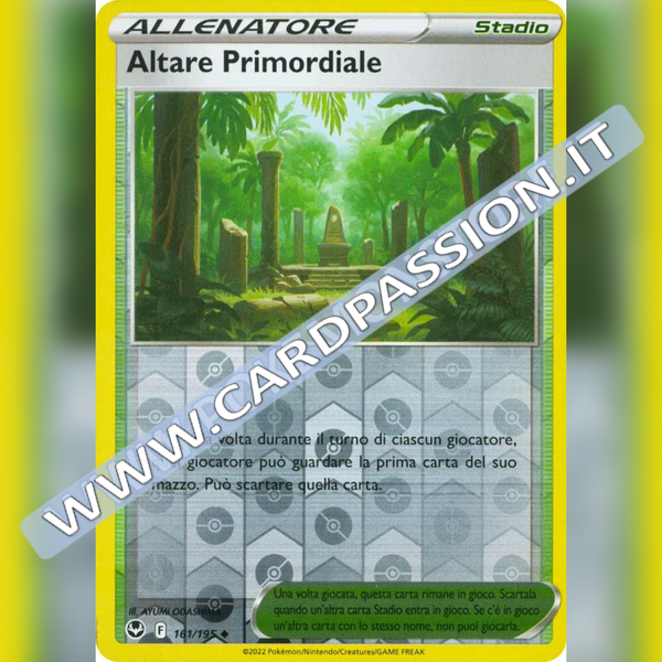 161/195 Altare Primordiale Reverse | Tempesta Argentata