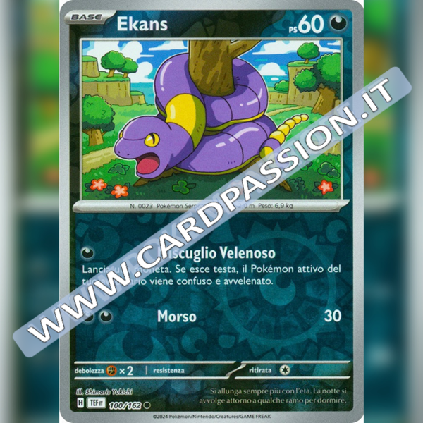 100/162 Ekans Reverse | Cronoforze