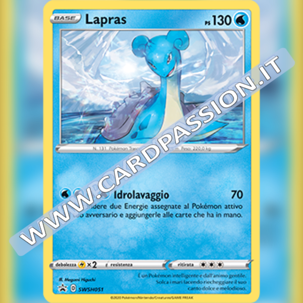 SWSH051 Lapras Holo | Black Star Promo - Card Passion