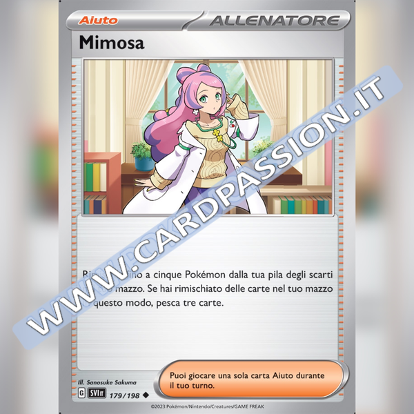 179/198 Mimosa | Scarlatto e Violetto