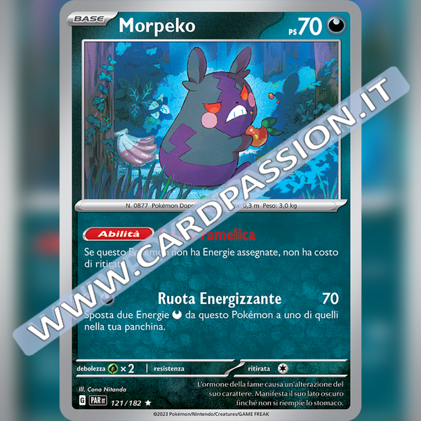 121/182 Morpeko Holo | Paradosso Temporale