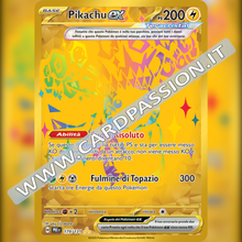179/131 Pikachu ex Gold | Evoluzioni Prismatiche