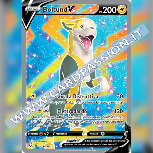 249/264 Boltund V (Full Art) | Colpo Fusione - Card Passion