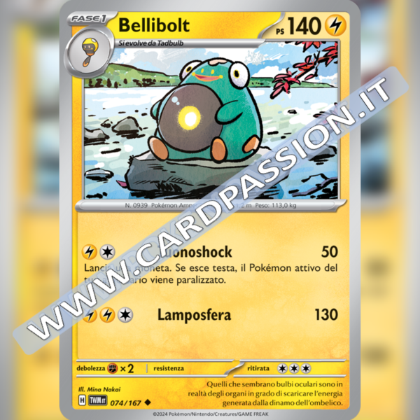 074/167 Bellibolt | Crepuscolo Mascherato